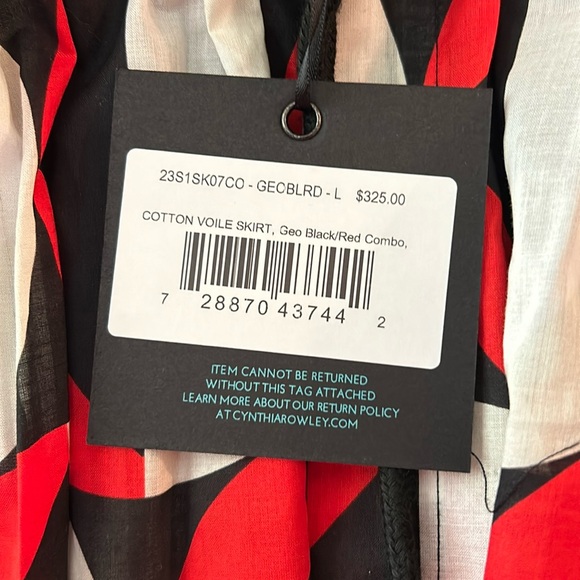 NWT - Cynthia Rowley Maxi Skirt - Picture 6 of 6